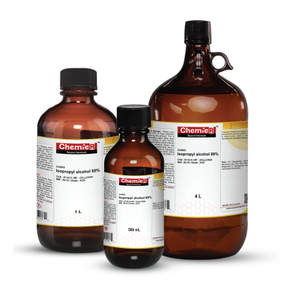 ChemieR Isopropyl Alcohol, ACS-grade high-purity laboratory solvent for research and analysis in the USA